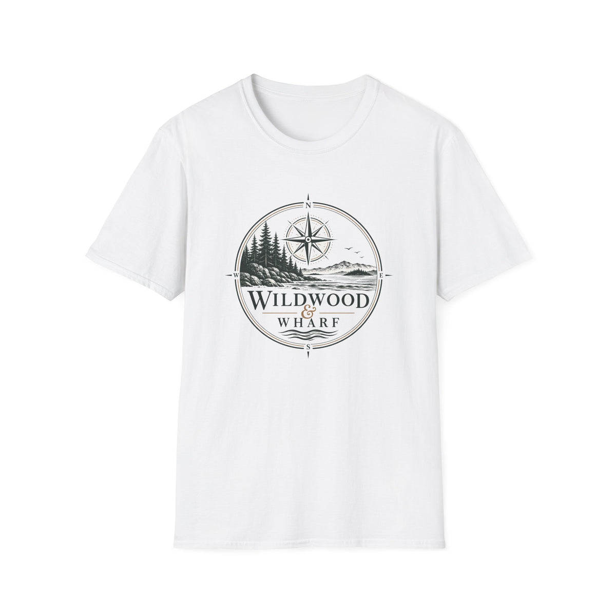 Wildwood & Wharf Compass Tee