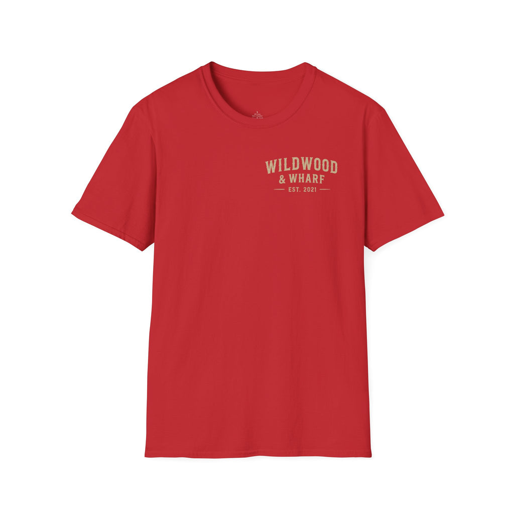 Wildwood & Wharf Logo T-Shirt — Mountains|Forest|Ocean