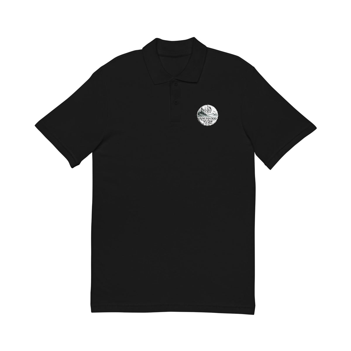 Wildwood & Wharf Compass Logo Polo