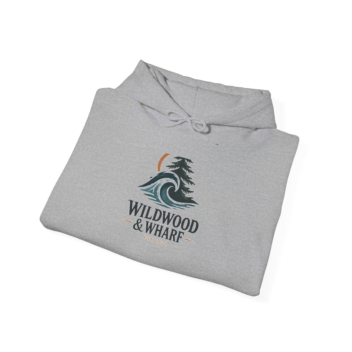 Wildwood & Wharf Pine Wave Hoodie
