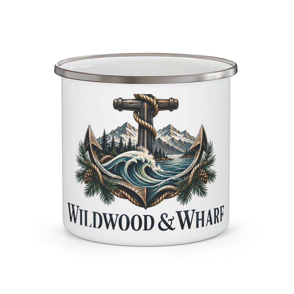 Wildwood & Wharf Anchor Mountains Camp Mug