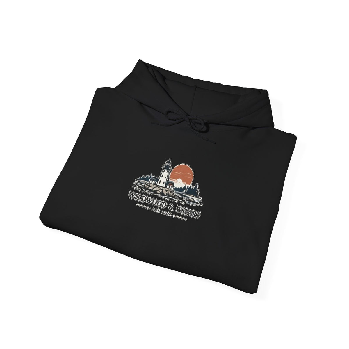Wildwood & Wharf Lighthouse Village Hoodie
