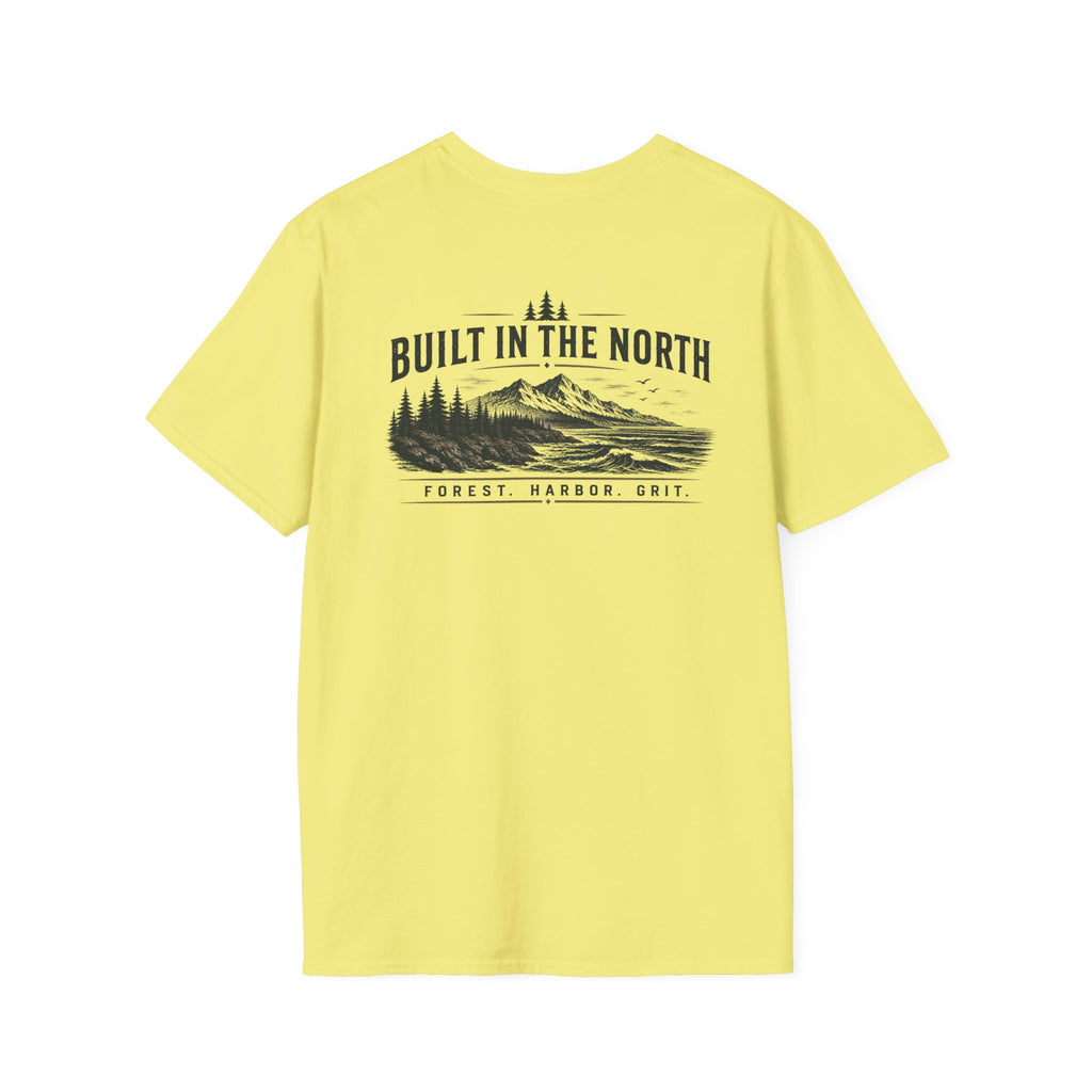 Built in the North Tee — Mountain & Pine Graphic T-Shirt