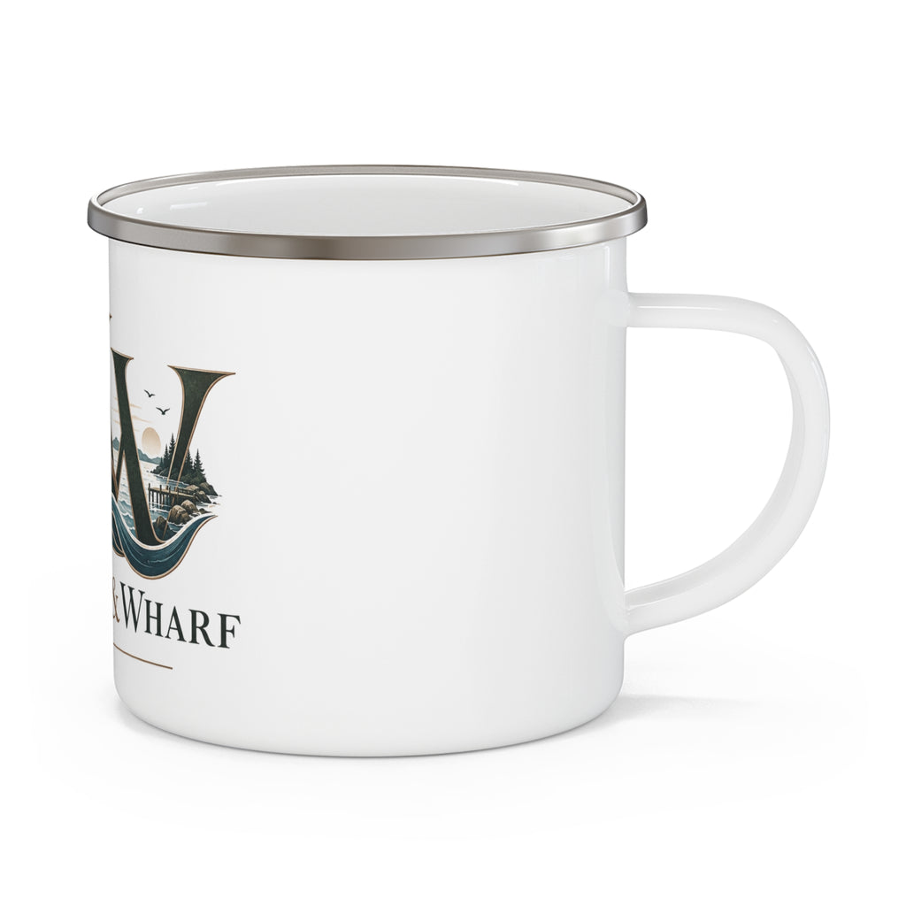 Wildwood & Wharf WW Script Wave Camp Mug
