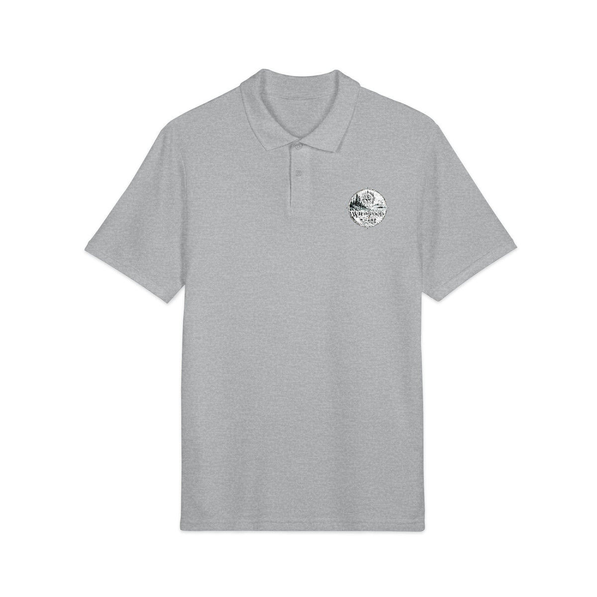 Wildwood & Wharf Compass Logo Polo
