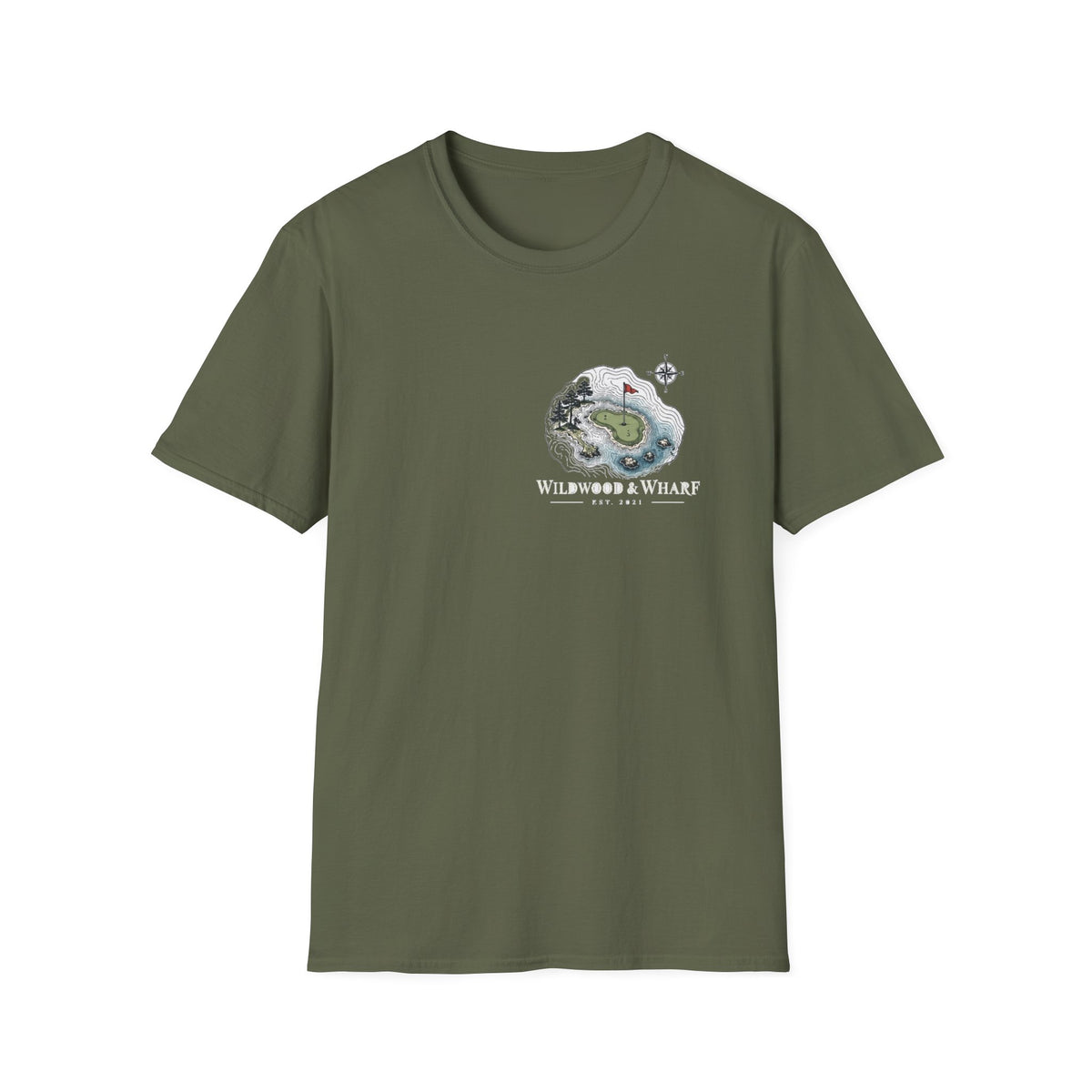 Map the Next Round Golf Tee