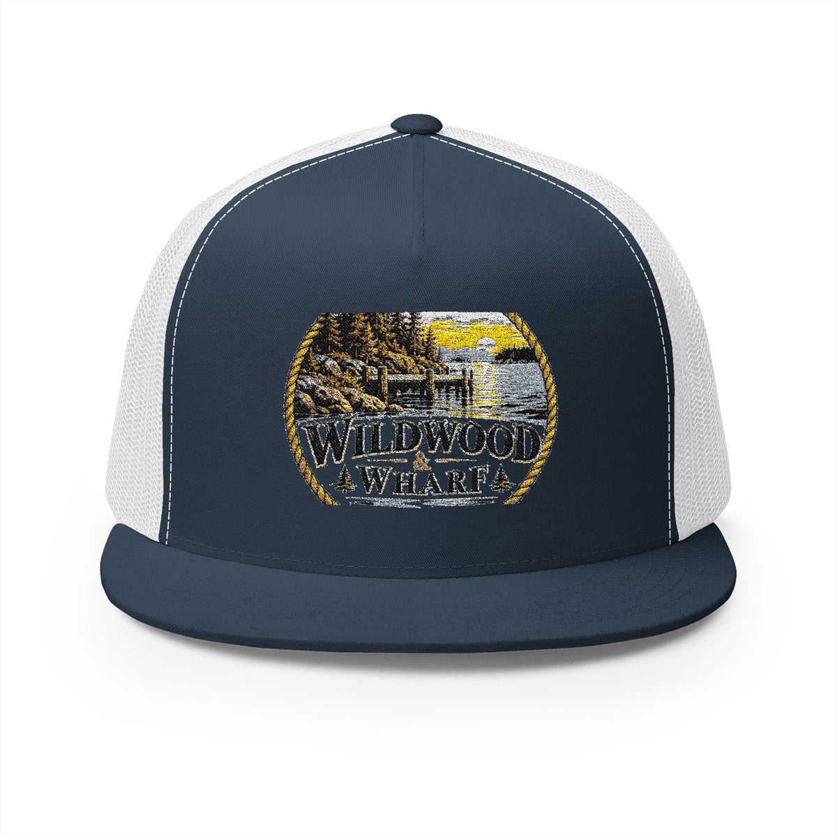 Wildwood & Wharf Rope Circle Trucker Hat