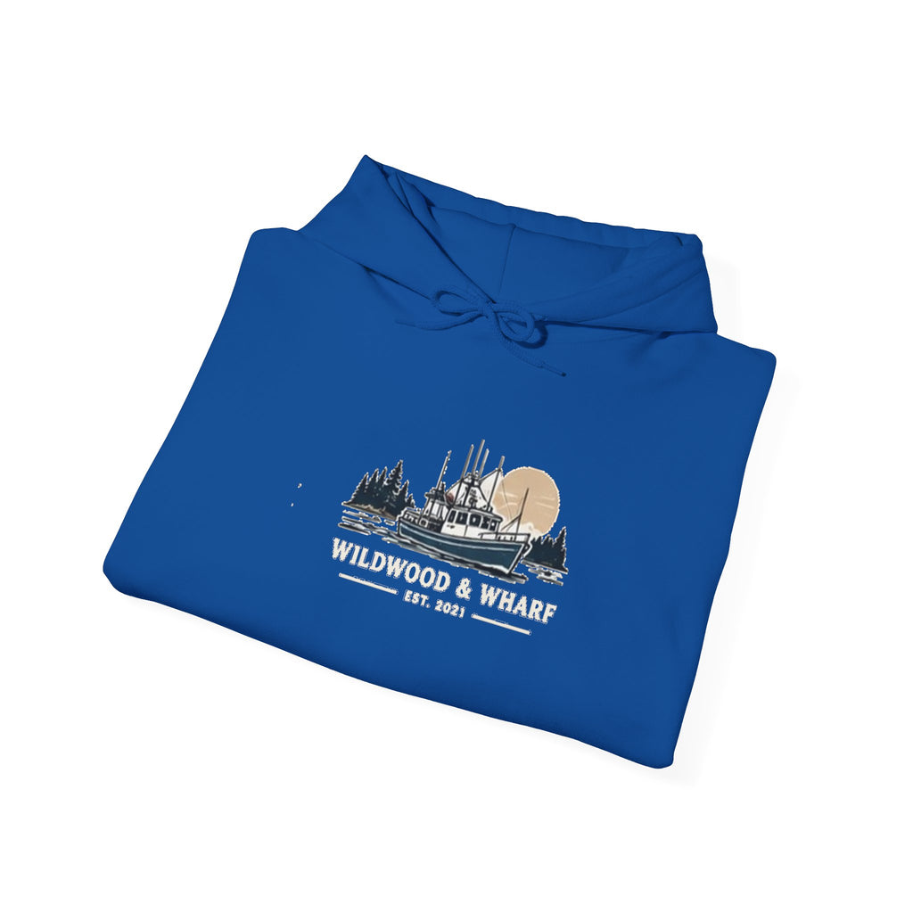 Wildwood & Wharf Fishing Boat Hoodie