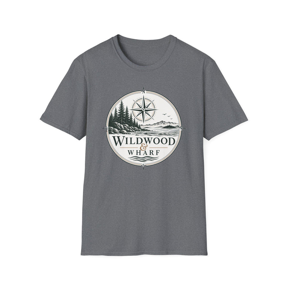 Wildwood & Wharf Compass Tee