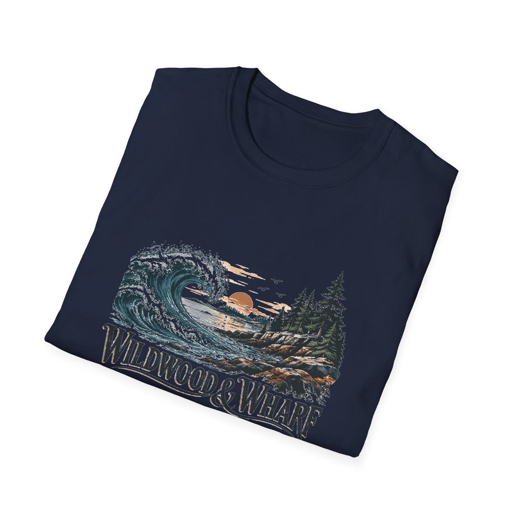 Wildwood & Wharf Tide Wave Tee