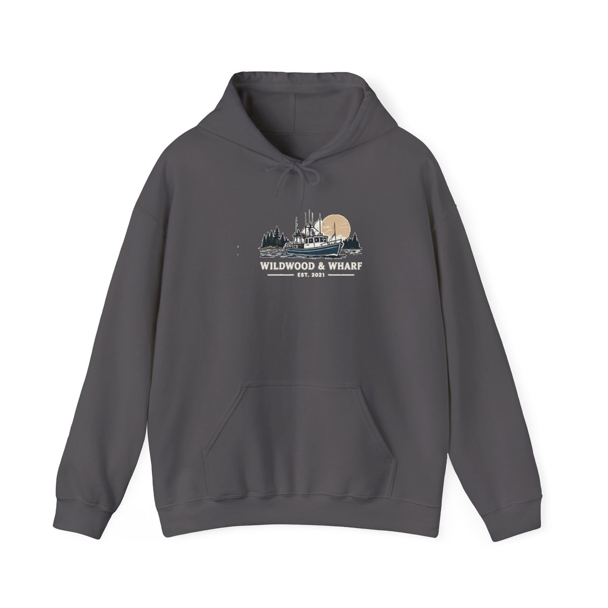 Wildwood & Wharf Fishing Boat Hoodie