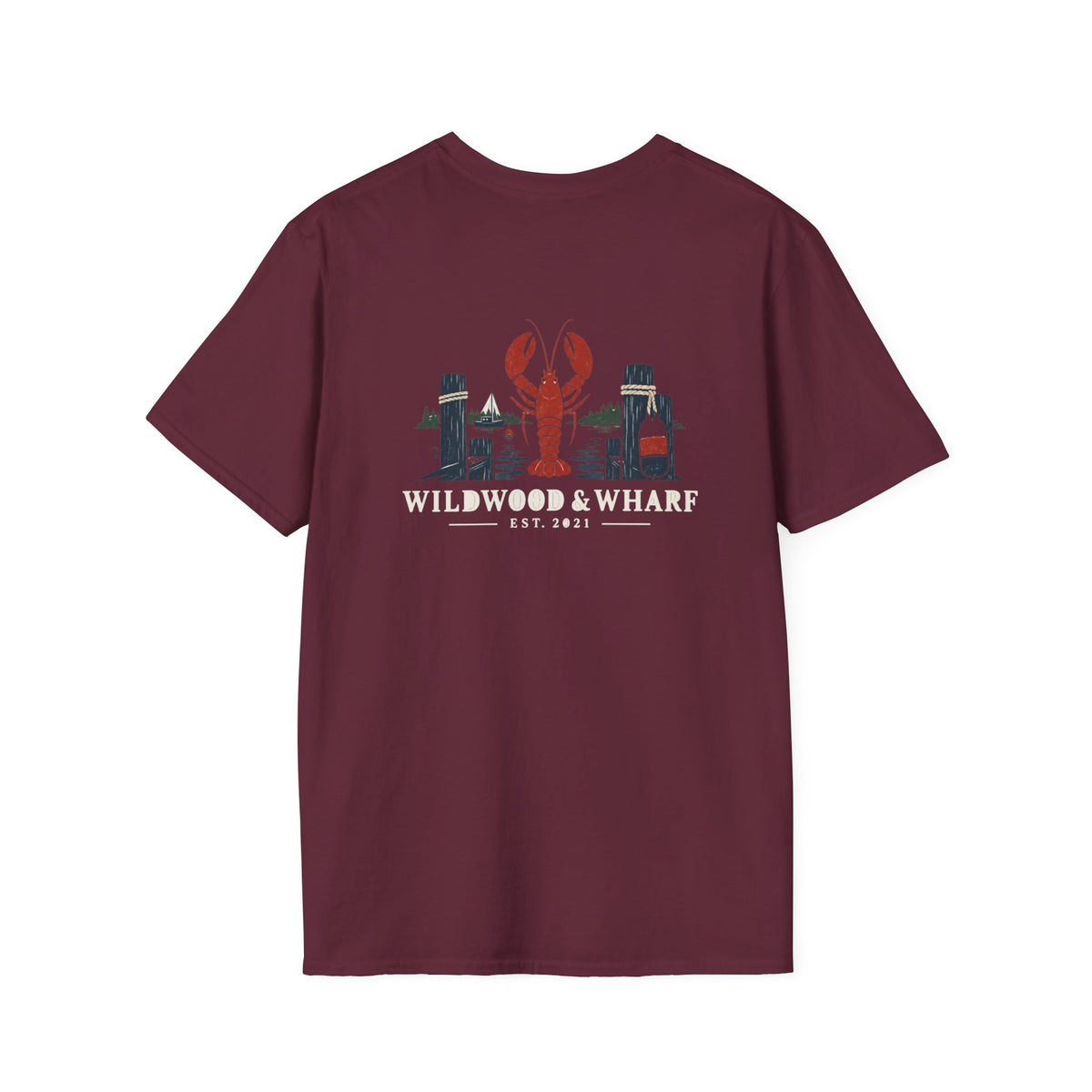 Wildwood & Wharf Lobster Tee