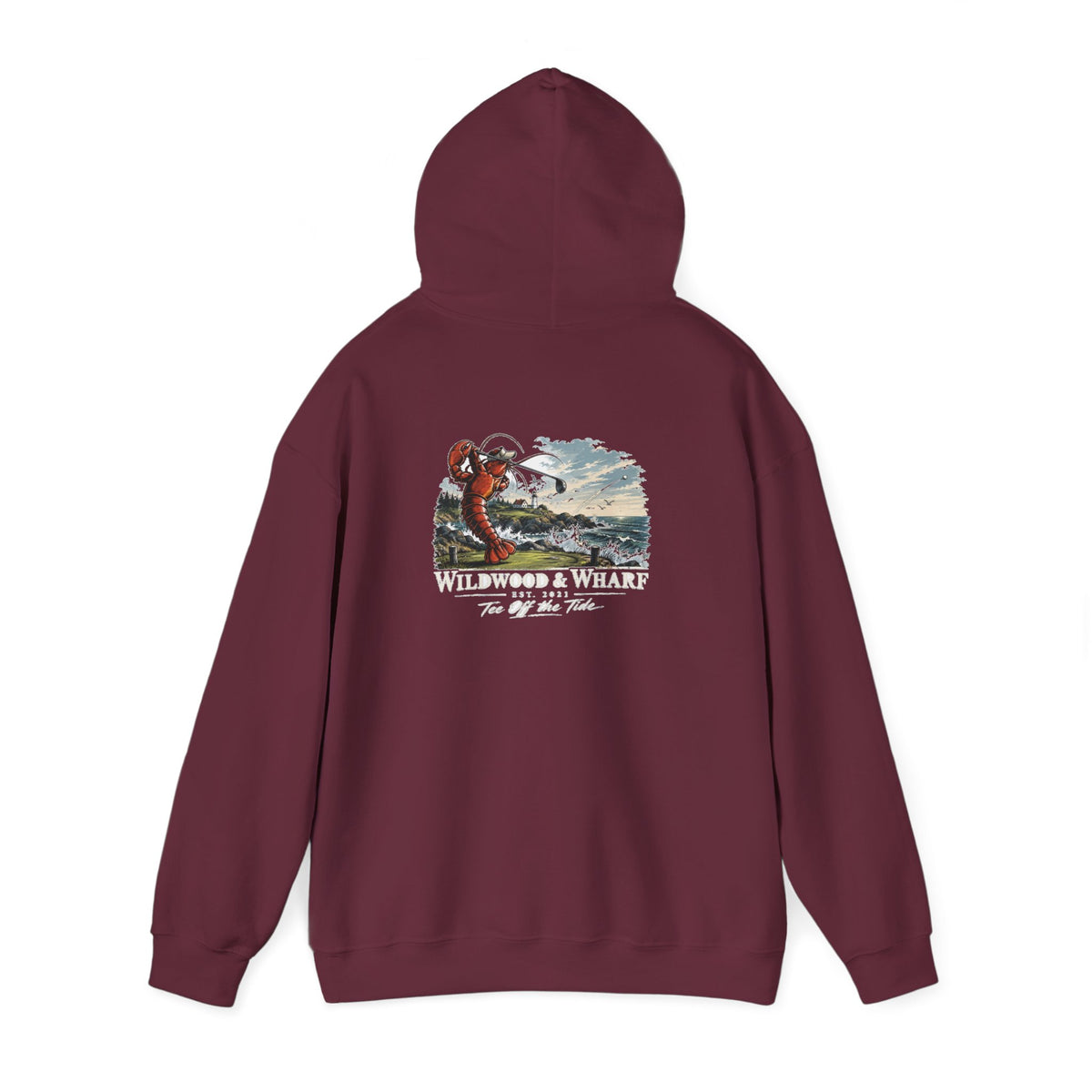 Lobster Tee Off the Tide Golf Hoodie