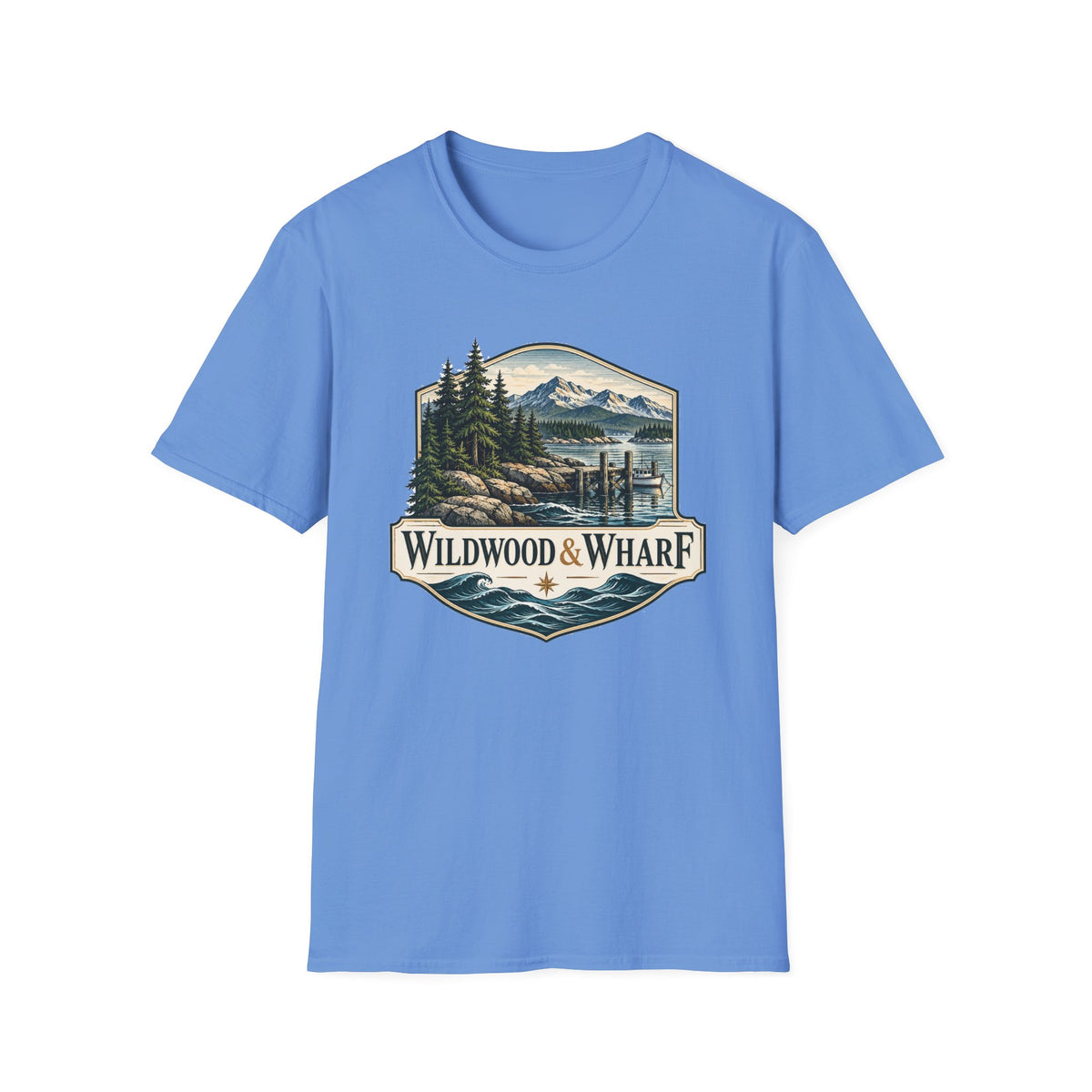 Wildwood & Wharf Mountain Dock Shield Tee