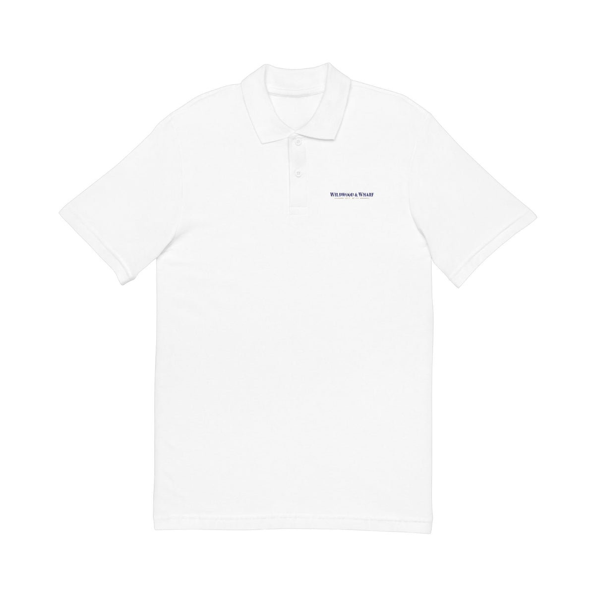 Wildwood & Wharf Boston Harbor Words Polo