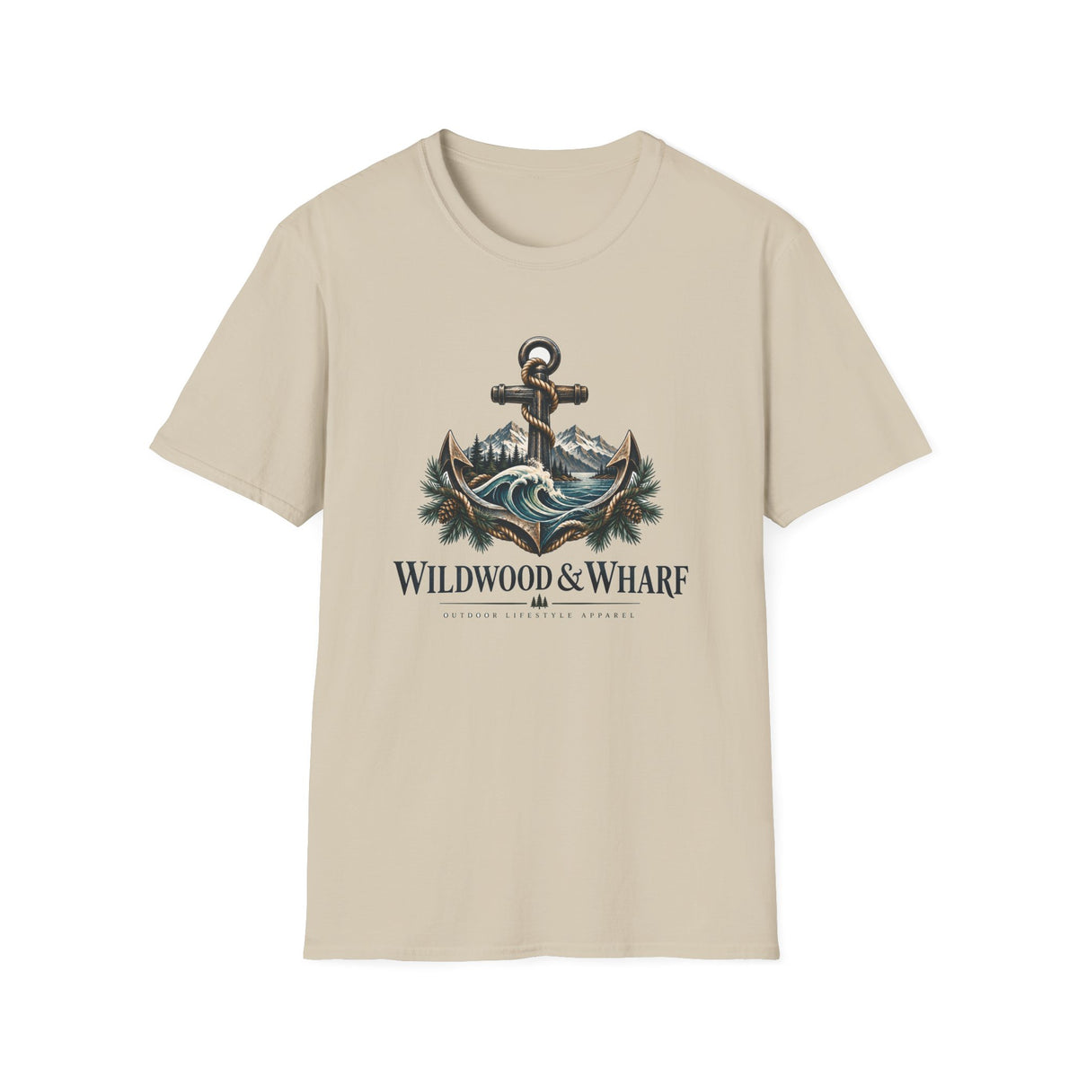 Wildwood & Wharf Anchor Tee