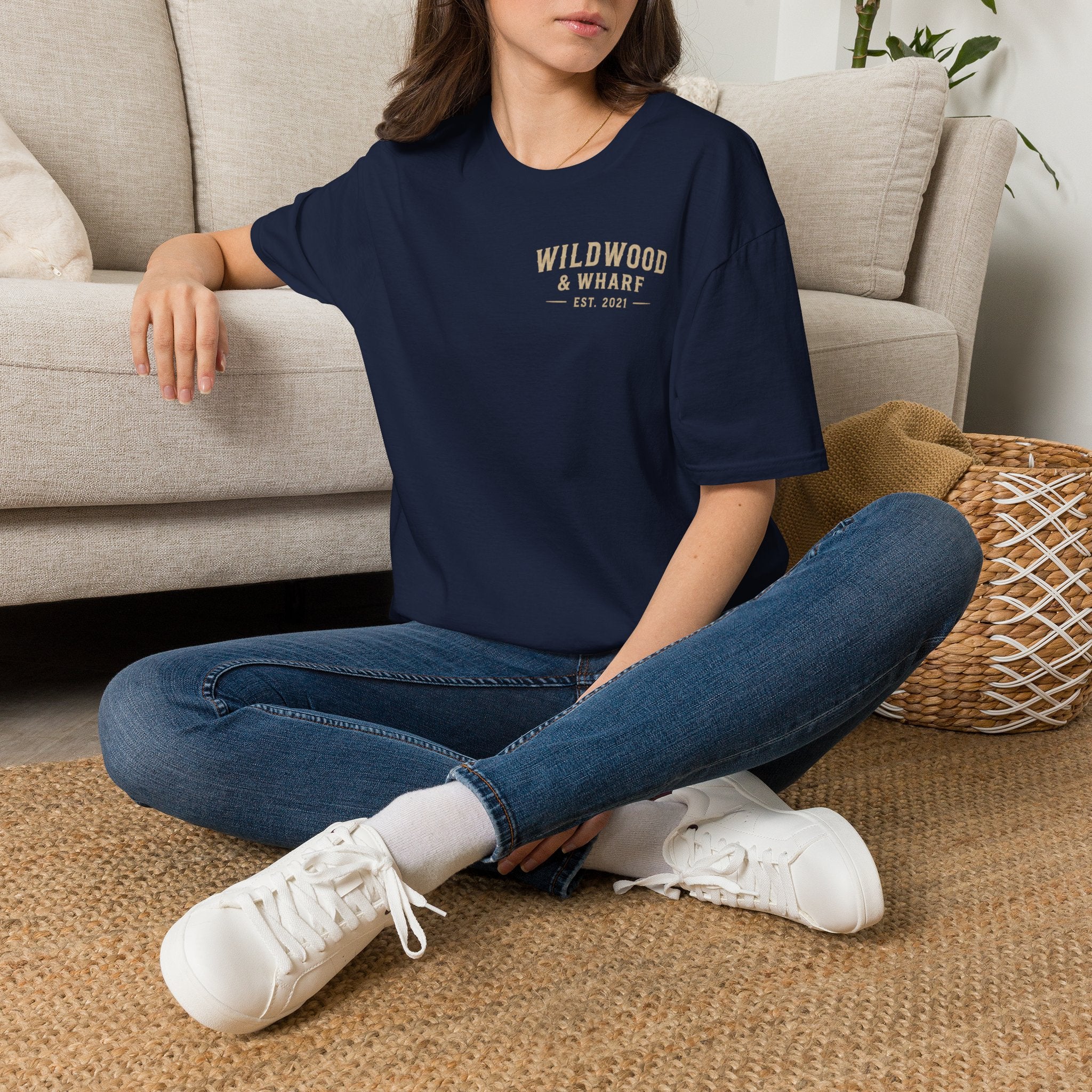 Wildwood & Wharf Logo T-Shirt — Mountains|Forest|Ocean