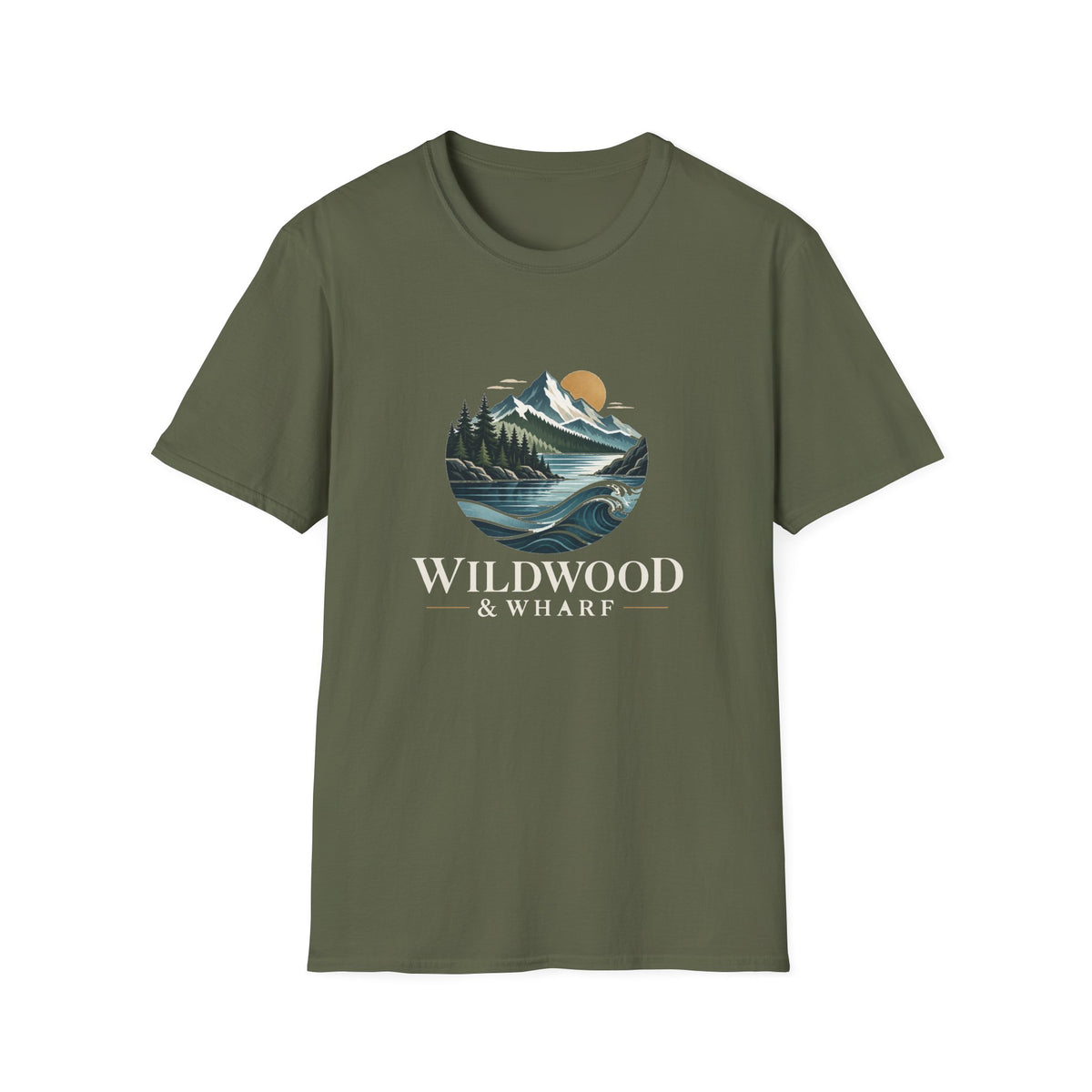 Wildwood & Wharf Mountain Lake Tee