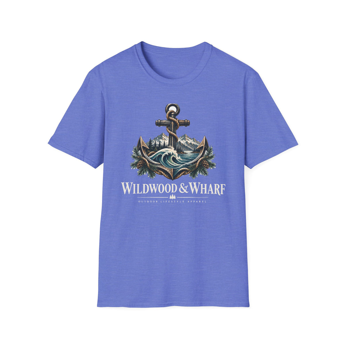 Wildwood & Wharf Anchor Mountains Tee
