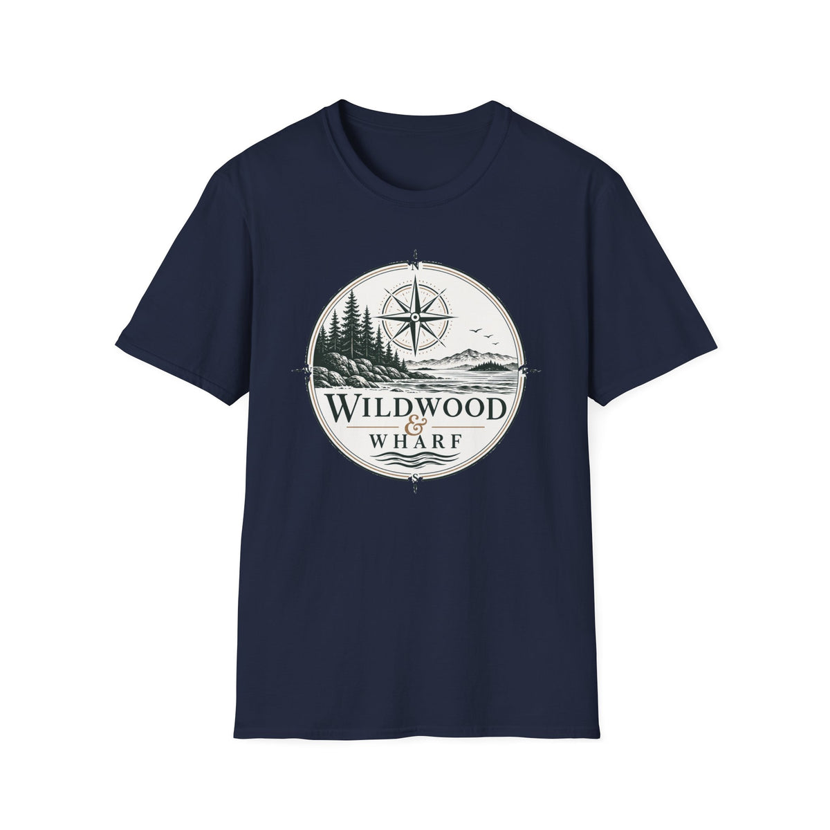 Wildwood & Wharf Compass Tee
