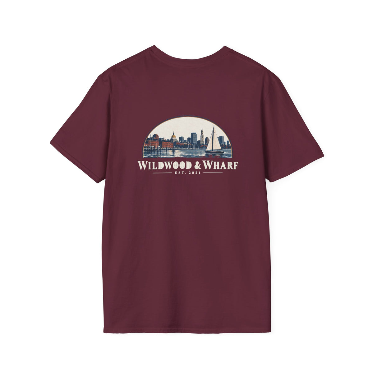 Wildwood & Wharf Boston Harbor Tee