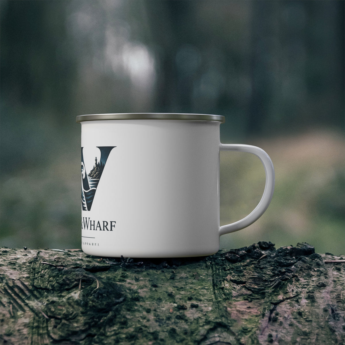 Wildwood & Wharf WW Mountain Wave Camp Mug