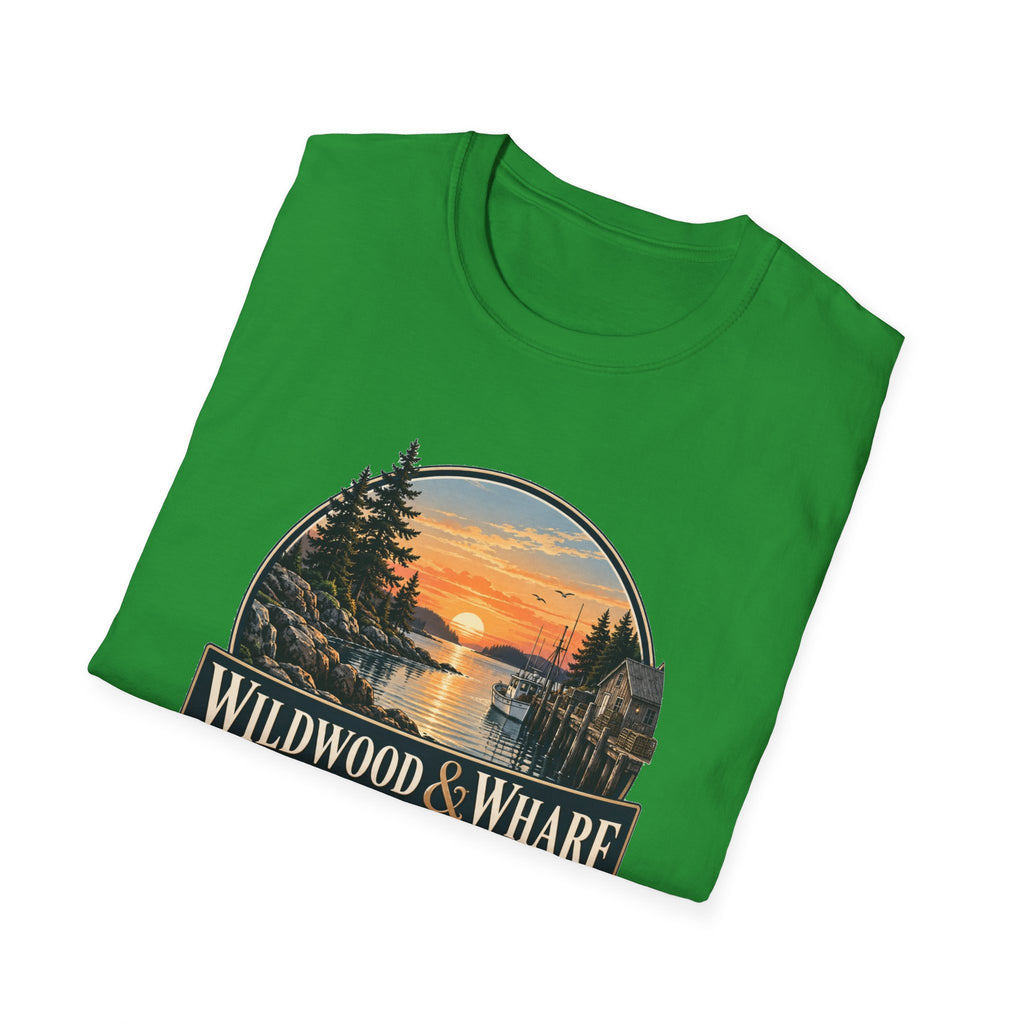 Wildwood & Wharf Harbor Sunset Tee