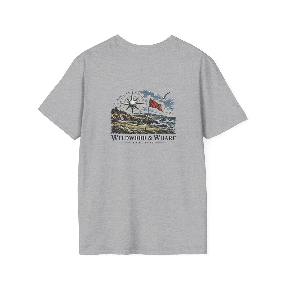Compass Links Golf Tee