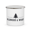 Wildwood & Wharf Pine Logo Camp Mug