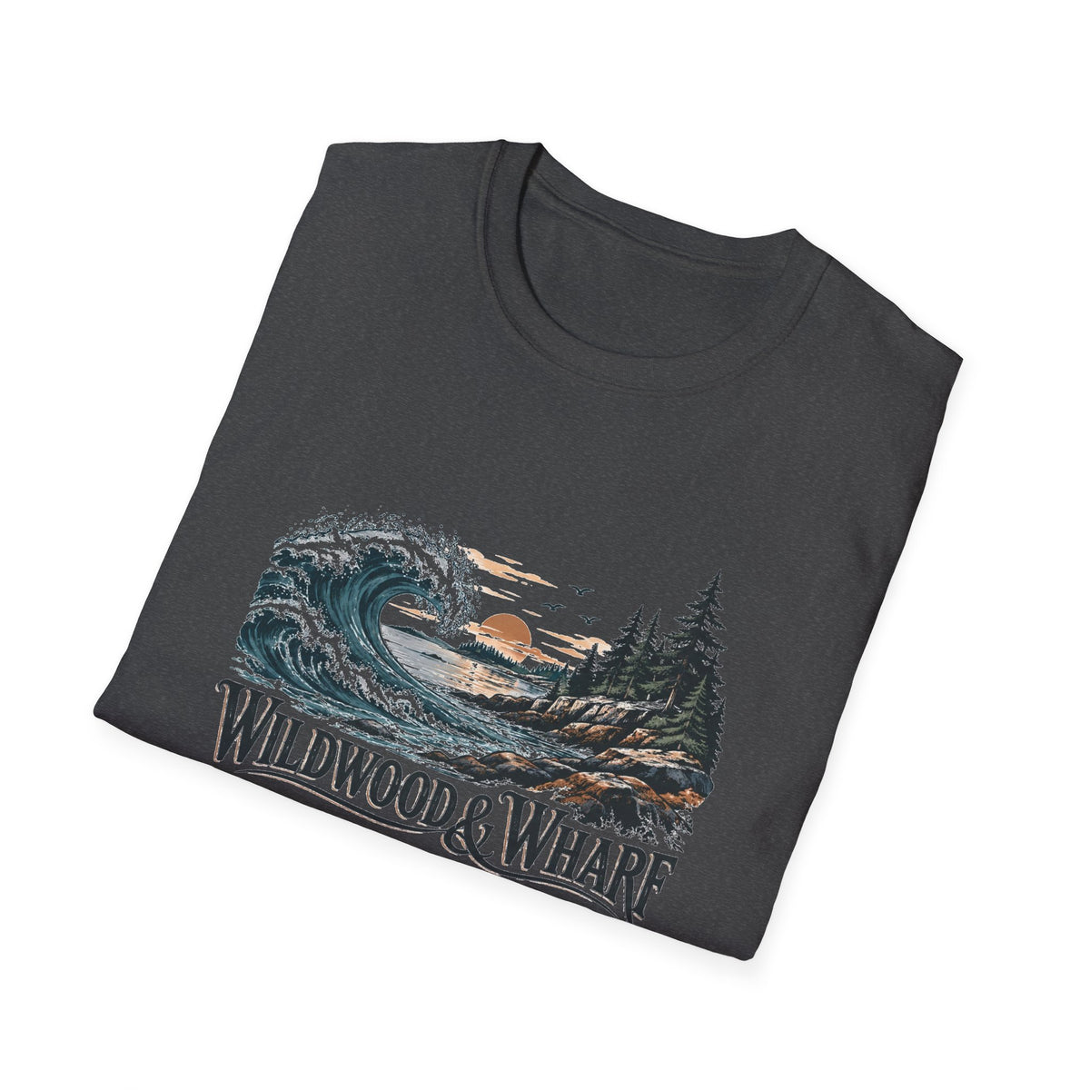 Wildwood & Wharf Tide Wave Tee