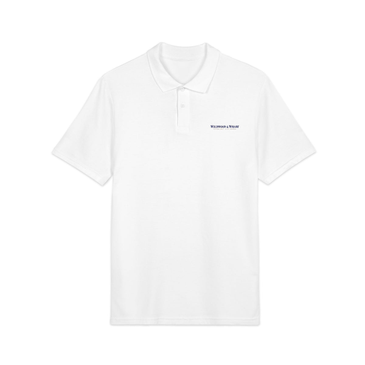 Wildwood & Wharf Boston Harbor Words Polo