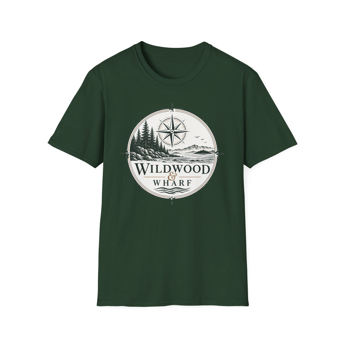 Wildwood & Wharf Compass Tee