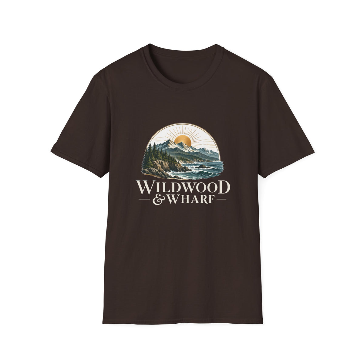Wildwood & Wharf Mountain Sun Tee