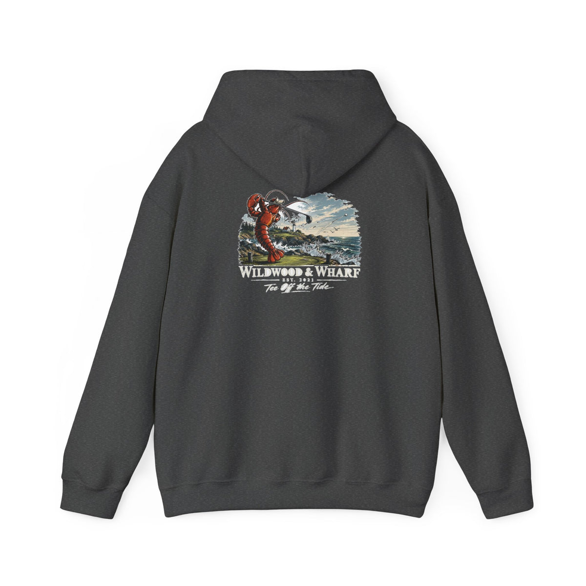 Lobster Tee Off the Tide Golf Hoodie