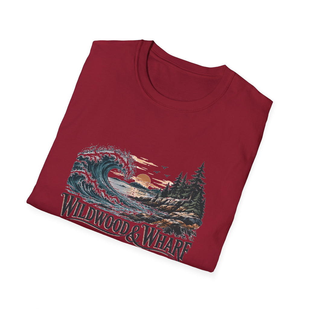 Wildwood & Wharf Tide Wave Tee