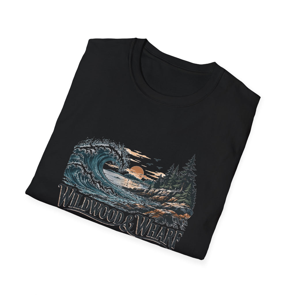 Wildwood & Wharf Tide Wave Tee