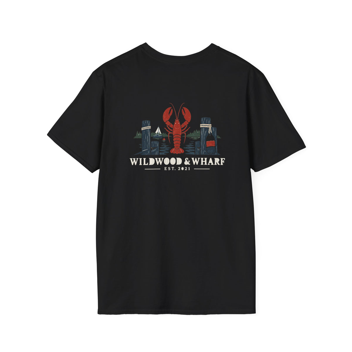 Wildwood & Wharf Lobster Tee
