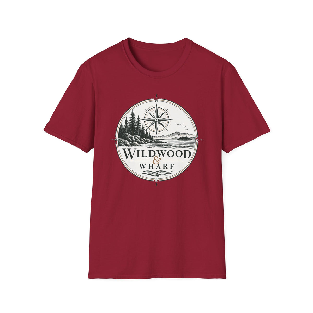 Wildwood & Wharf Compass Tee