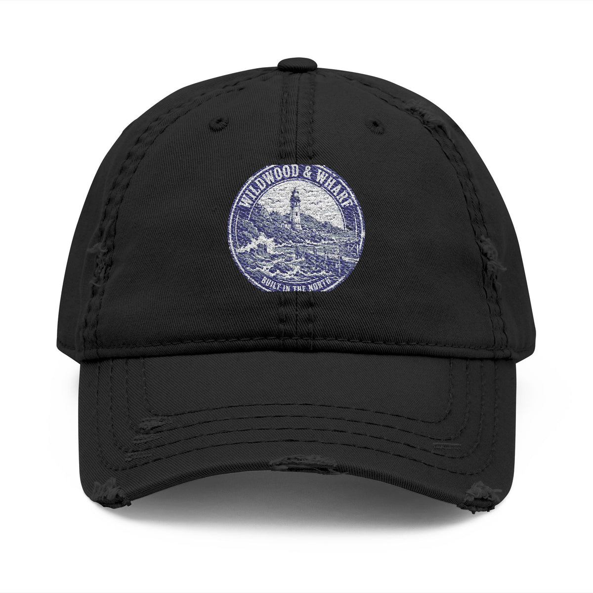 Wildwood & Wharf Lighthouse Badge Dad Hat
