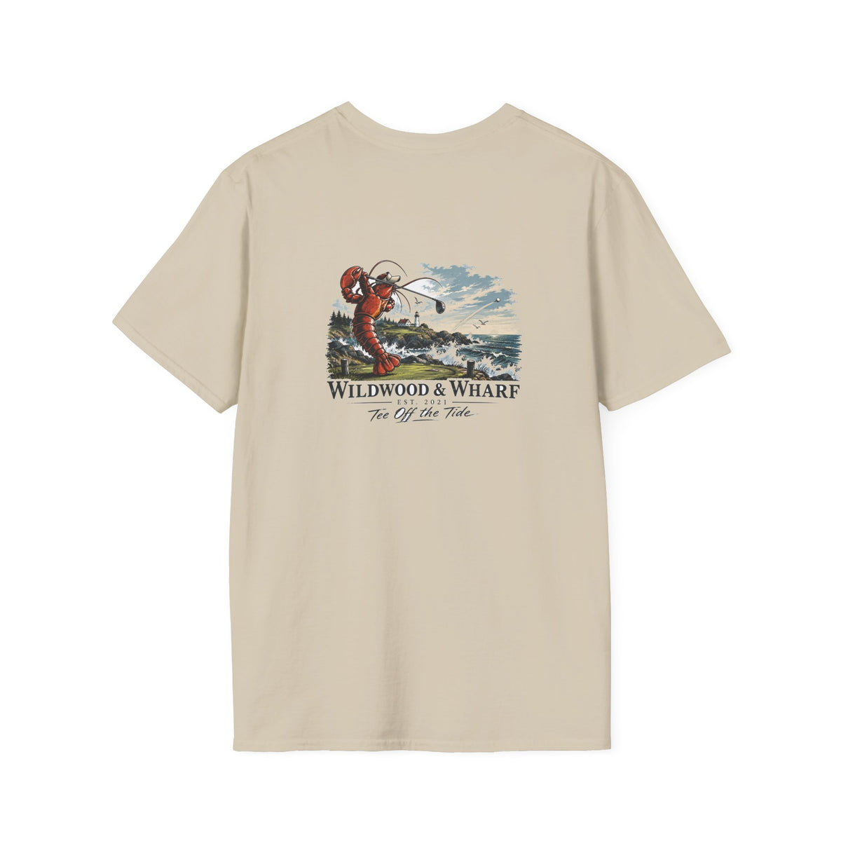 Lobster Tee Off the Tide Golf Tee
