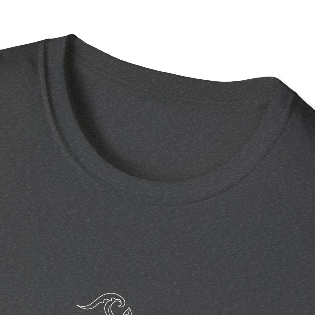 Single-Line Wave Tee - Unisex