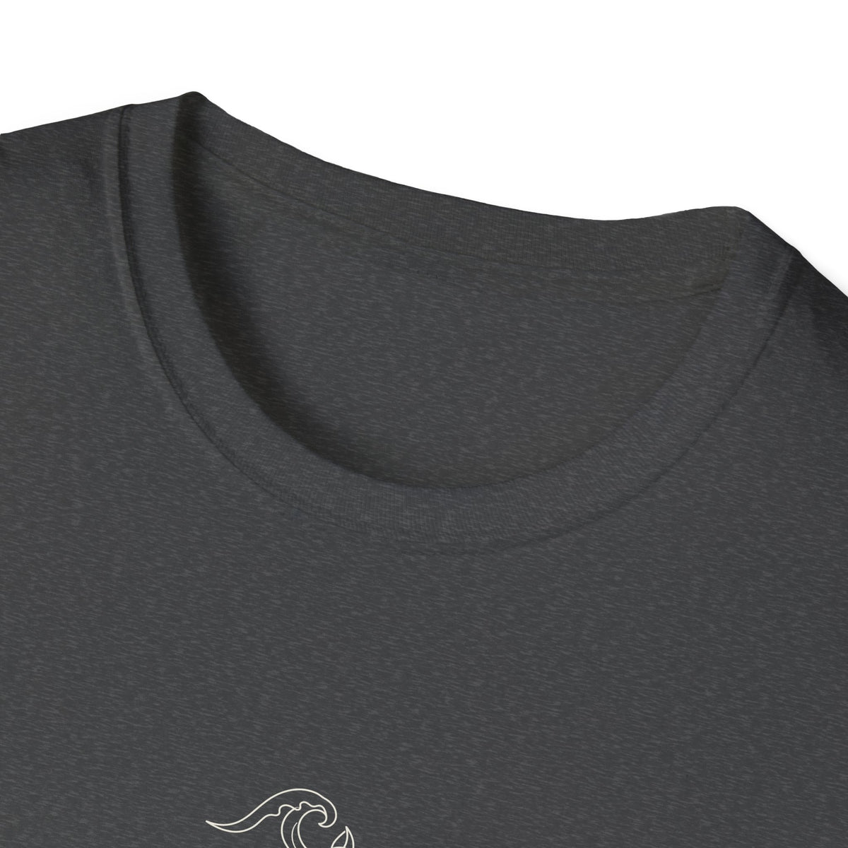 Single-Line Wave Tee - Unisex