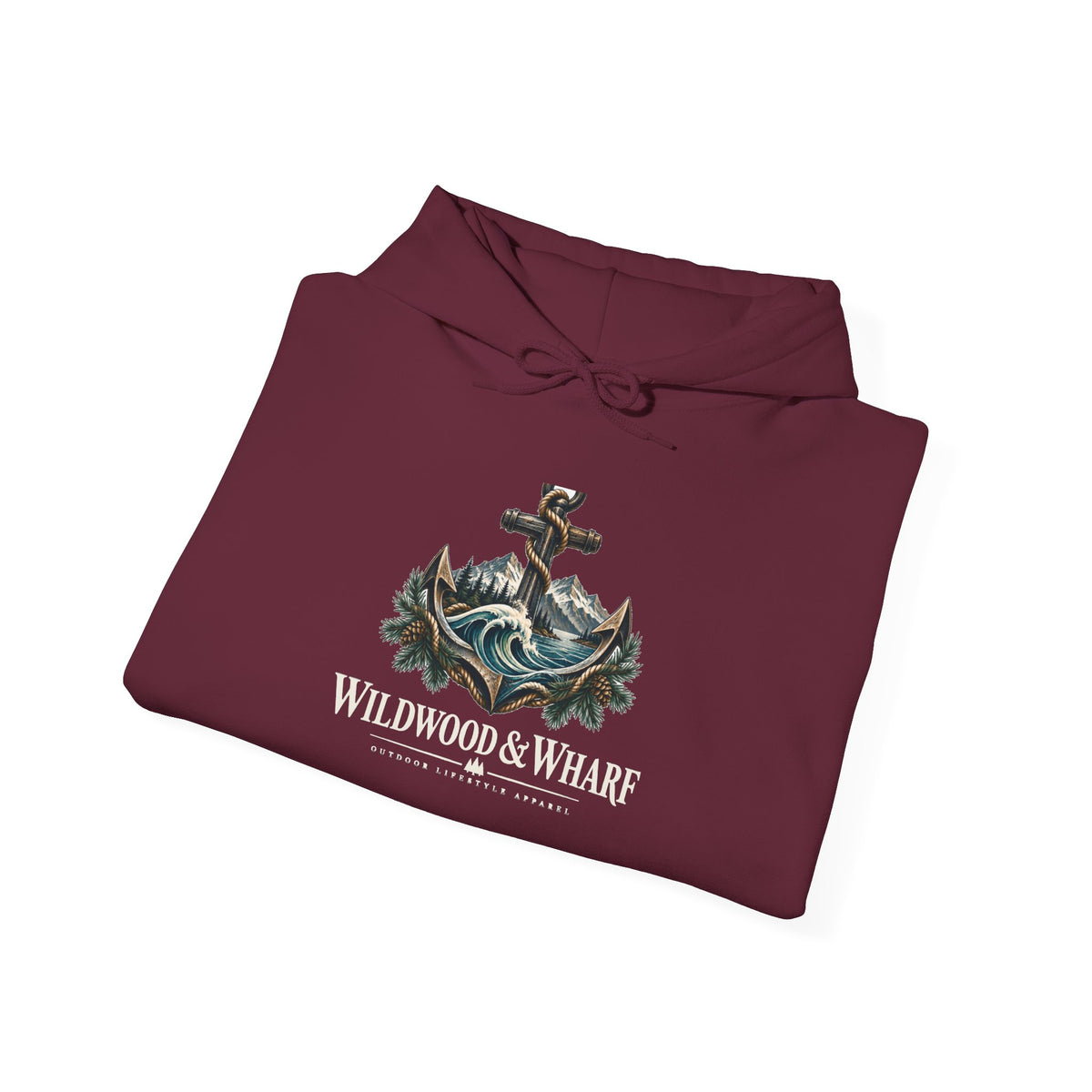Wildwood & Wharf Hoodie - Anchor
