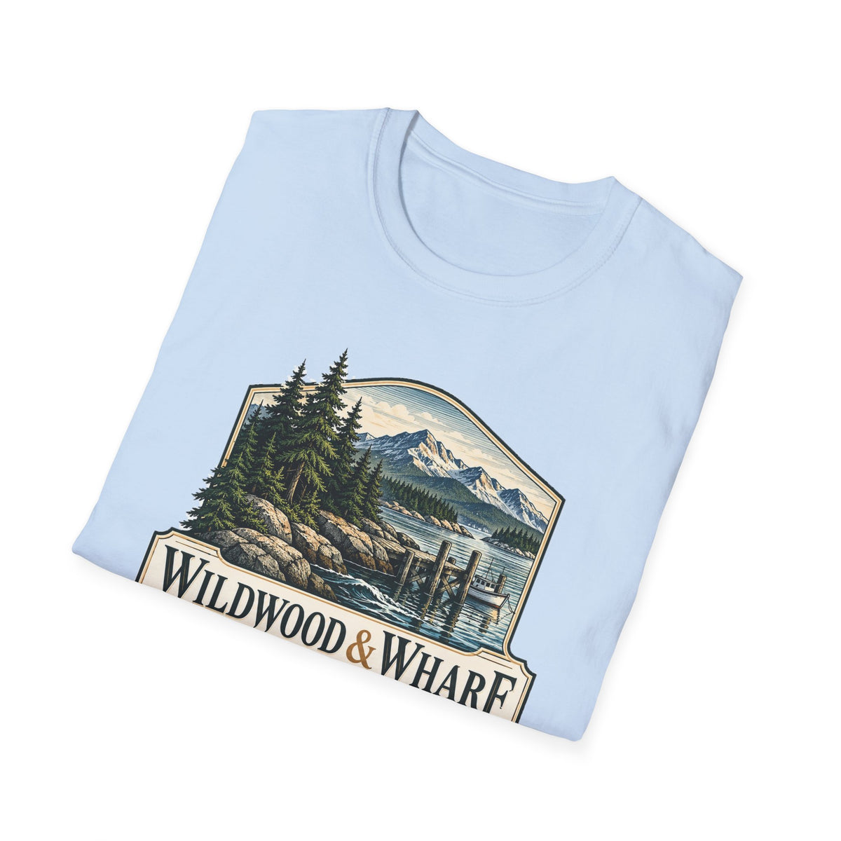Wildwood & Wharf Mountain Dock Shield Tee