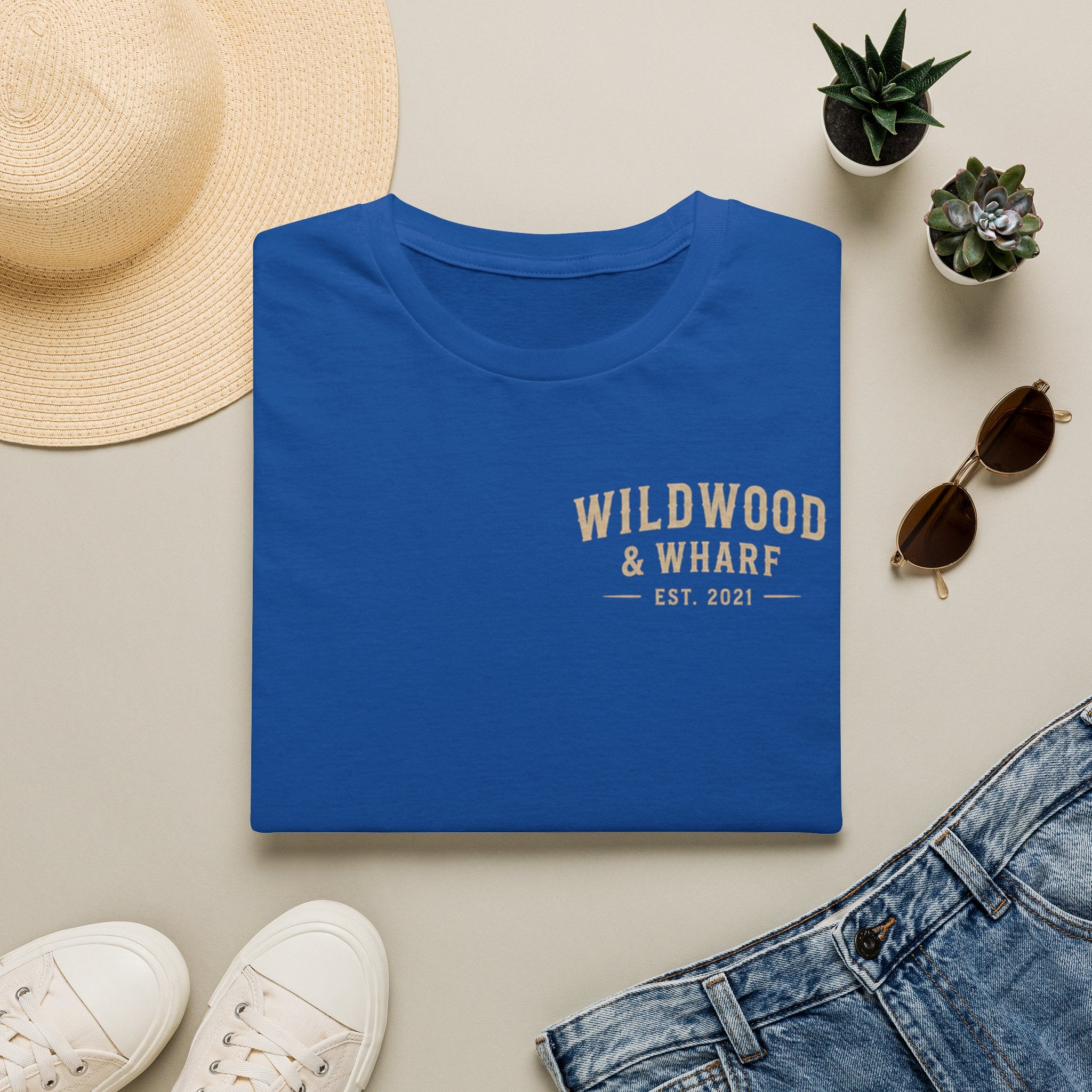 Wildwood & Wharf Logo T-Shirt — Mountains|Forest|Ocean