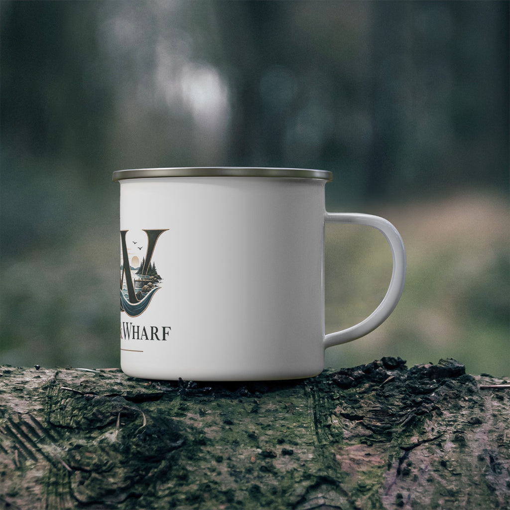 Wildwood & Wharf WW Script Wave Camp Mug