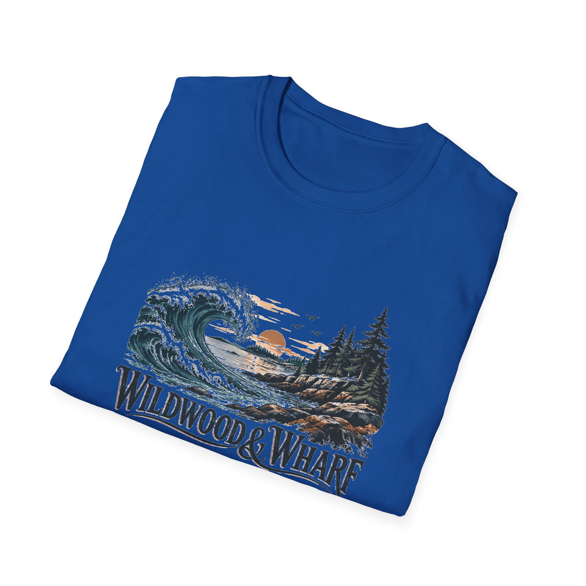 Wildwood & Wharf Tide Wave Tee