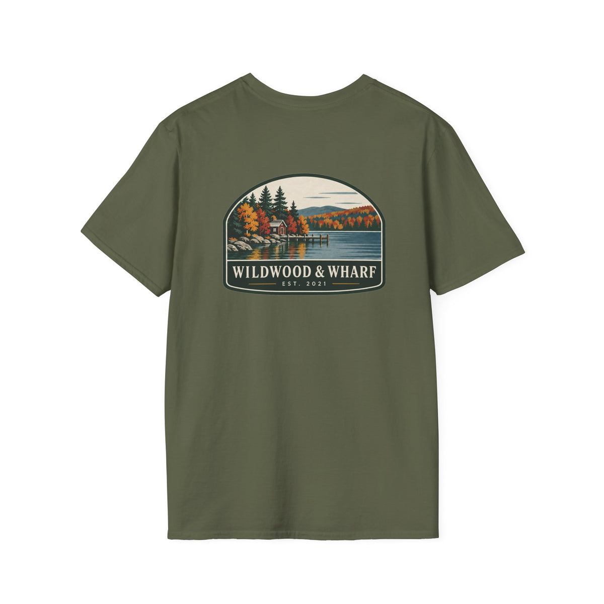 Wildwood & Wharf Fall Cabin Tee