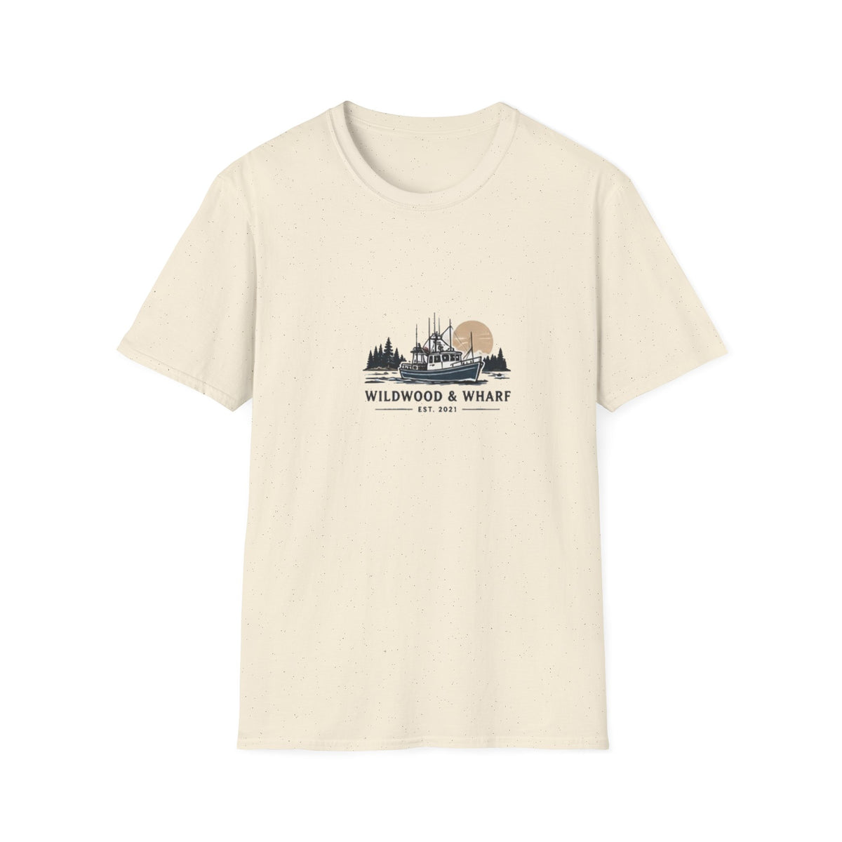 Wildwood & Wharf Fishing Boat Tee