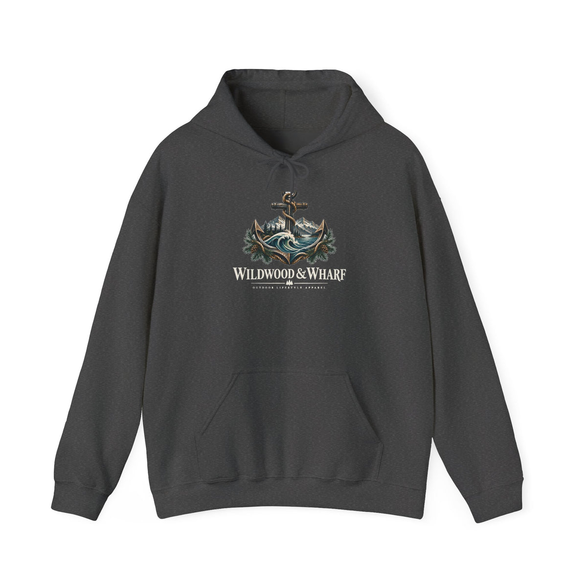 Wildwood & Wharf Hoodie - Anchor